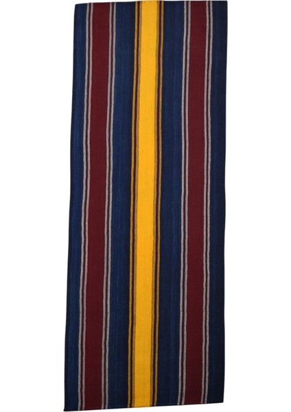 El Dokuma Van Hakkari Yolluk Yün Kilim 0379 - Yeni - Çok Renkli