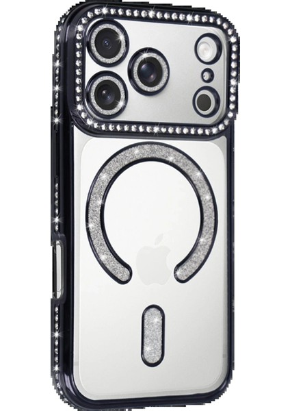 Apple iPhone 17 Pro Max Joke Simli Magneticsafe Kılıf - SIYAH-(5796) - MR000K-1FNKY2 fiyatları