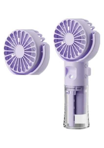 Mini Masaüstü ve El Tipi Buğu Fanı – Su Depolu, Şarj Edilebilir, Nemlendirici Özellikli fırsatları
