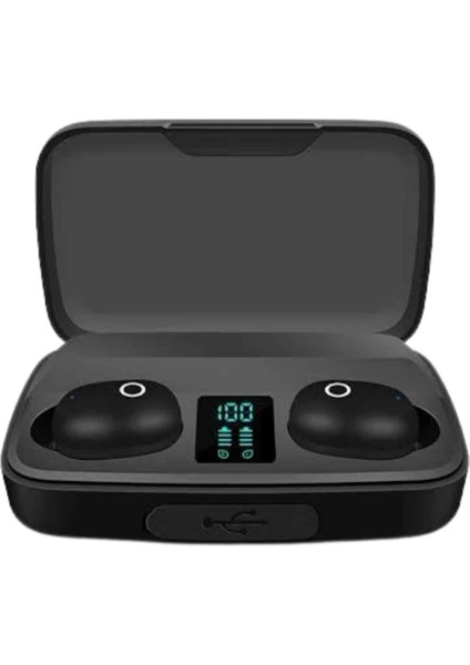 Kablosuz Bluetooth Kulaklık Android ve Ios Uyumlu LED Göstergeli Powerbankli fırsatları