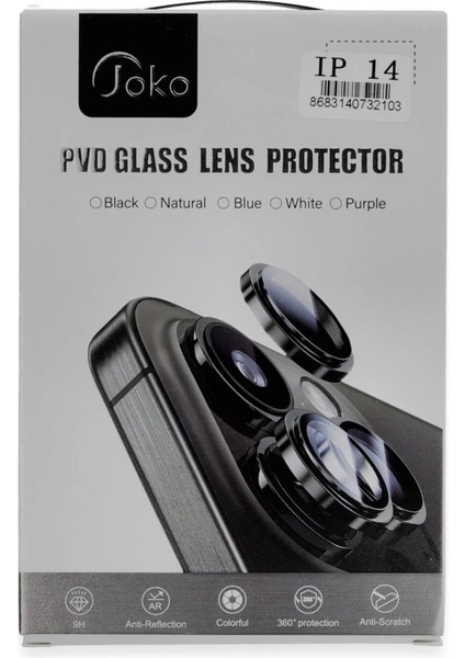 iPhone 14 Pvd Metal Kamera Lens - SIYAH-(5796) - MR000K-1FVQ13 fiyatları