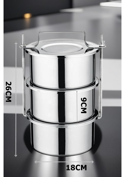 Hsnet Xl 18X26 cm Sefer Tası Paslanmaz Çelik Yemek Kabı - MR000K-1G3O25 fiyatları