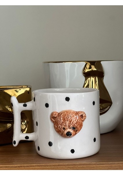 Dev Boy Kahve Teddy Kafa 420ML Kupa