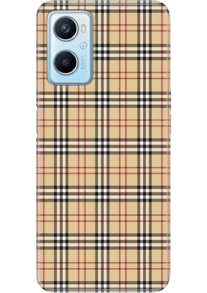 Oppo A96 Kılıf Desenli Baskılı Tpu Rubber Kapak Burber