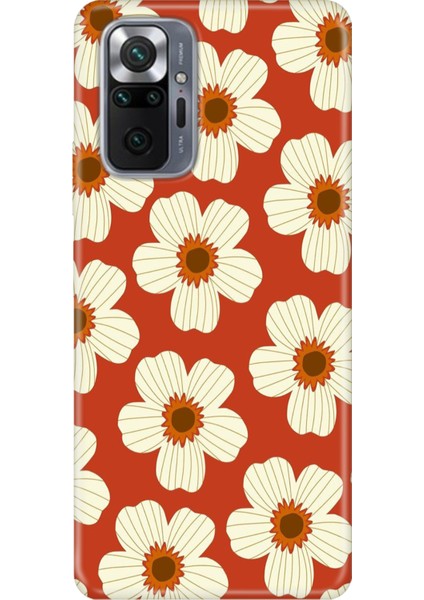 Xiaomi Redmi Note 10 Pro Kılıf Desenli Baskılı Tpu Rubber Kapak Çiçek Sena