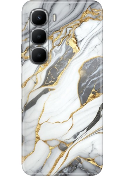 Infinix Hot 60 Kılıf Desenli Baskılı Tpu Rubber Kapak Arsos Mermer