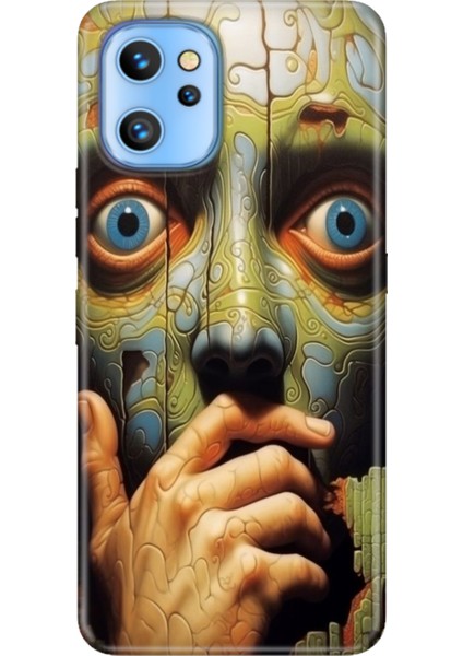 Reeder S19 Max Pro Kılıf Desenli Baskılı Tpu Rubber Kapak Iluzyon