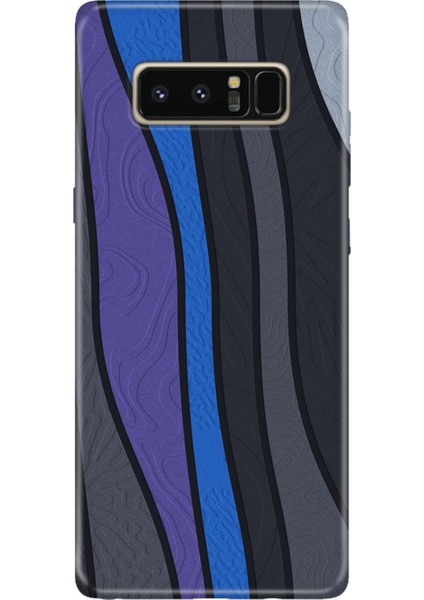Samsung Galaxy Note 8 Kılıf Desenli Baskılı Tpu Rubber Kapak Insider