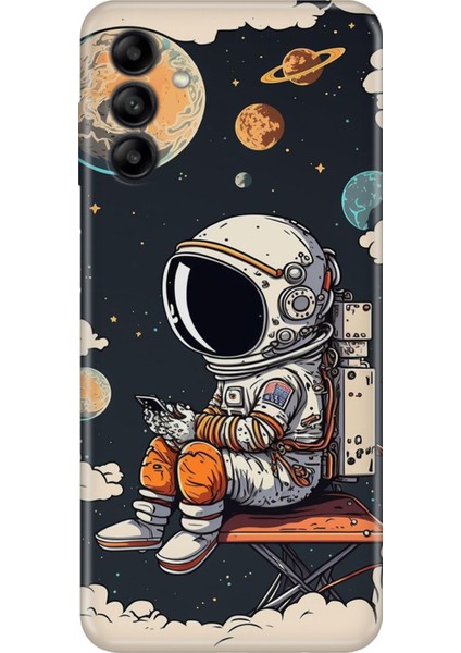 Samsung Galaxy A05S Kılıf Desenli Baskılı Tpu Rubber Kapak Astro