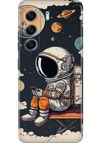 Tecno Camon 40 4g Kılıf Desenli Baskılı Tpu Rubber Kapak Astro