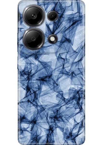 Xiaomi Redmi Note 13 Pro 4g Kılıf Desenli Baskılı Tpu Rubber Kapak Blue Crystal