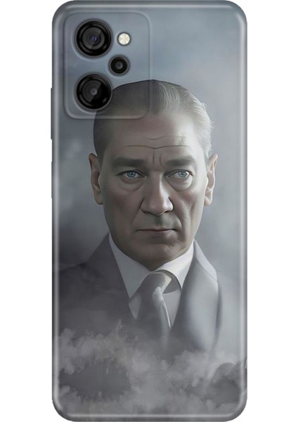 Casper Via M40 - M45 Kılıf Desenli Baskılı Tpu Rubber Kapak Atatürk 1938