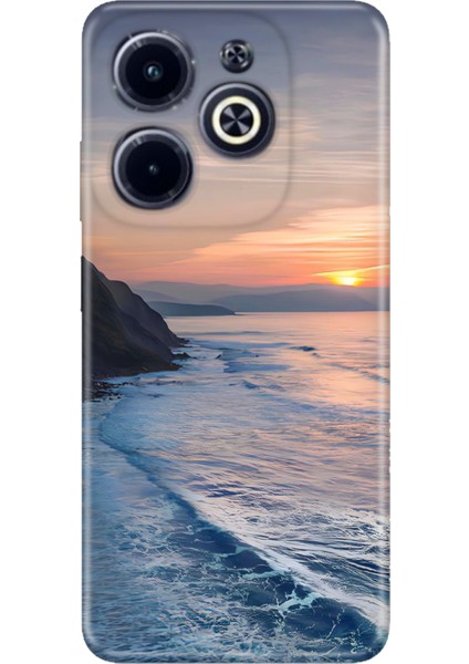 Infinix Hot 40I Kılıf Desenli Baskılı Tpu Rubber Kapak Huzur