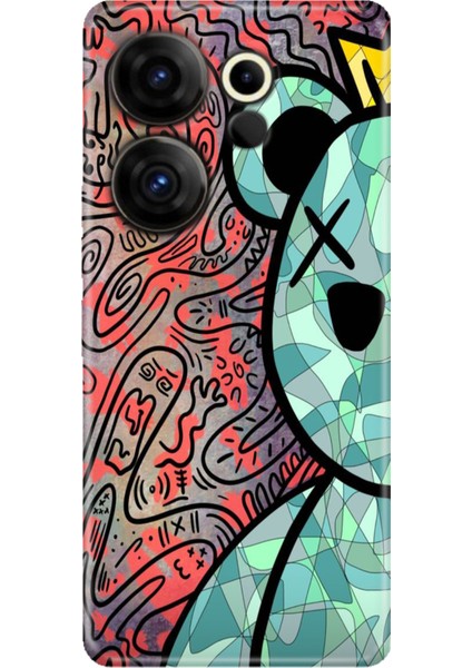 Tecno Camon 20 Premier 5g Kılıf Desenli Baskılı Tpu Rubber Kapak Bear Teddys