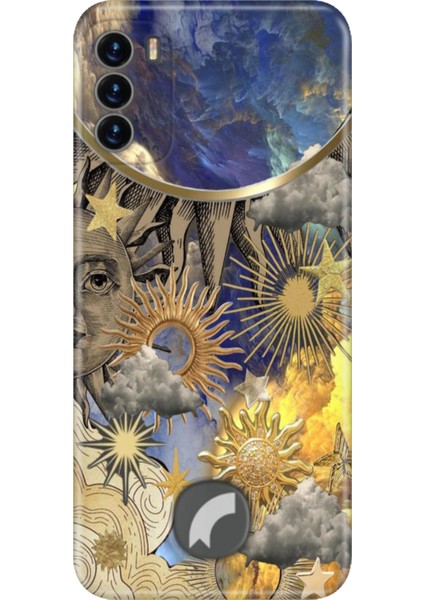 Reeder S19 Max Pro S Kılıf Desenli Baskılı Tpu Rubber Kapak Güneş