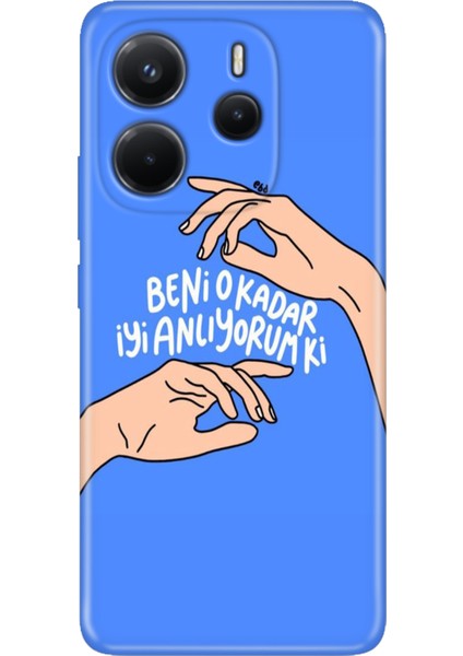 Xiaomi Redmi Note 14 4g Kılıf Desenli Baskılı Tpu Rubber Kapak Iyi Anlıyorum