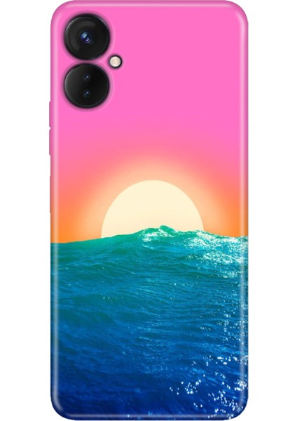 Omix X5 Kılıf Desenli Baskılı Tpu Rubber Kapak Güneşin Doğumu