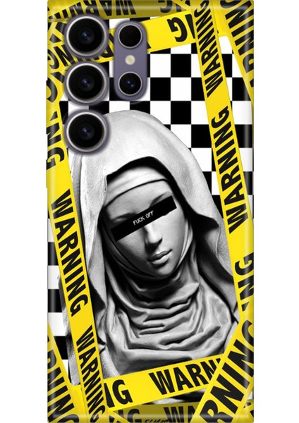 Samsung Galaxy S24 Ultra Kılıf Desenli Baskılı Tpu Rubber Kapak Digital Art