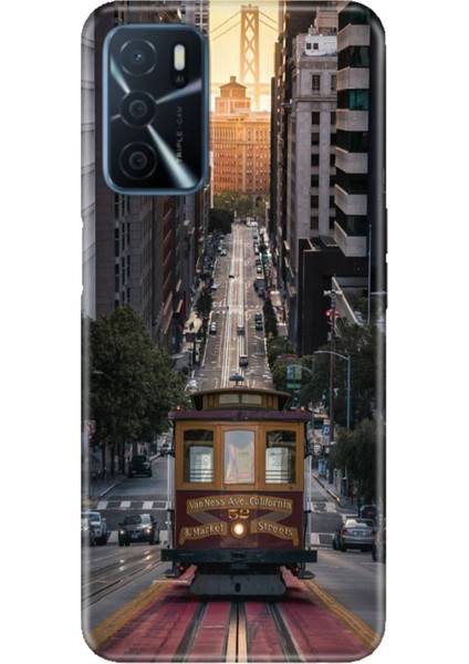 Oppo A16 Kılıf Desenli Baskılı Tpu Rubber Kapak California