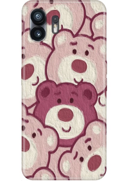 Nothing Phone 2 Kılıf Desenli Baskılı Tpu Rubber Kapak Ayıcık Pattern