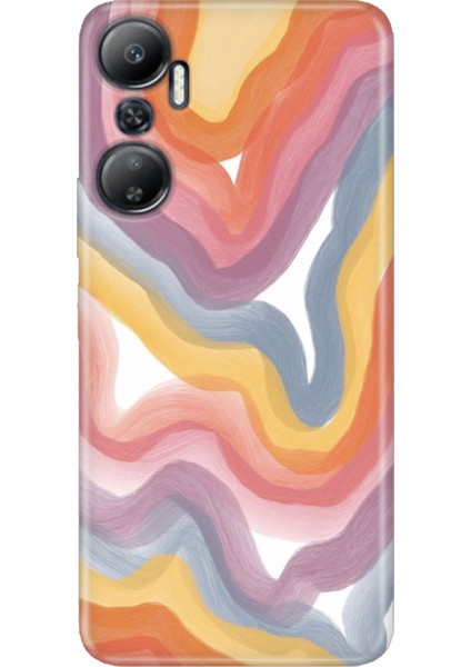 Infinix Hot 20 Kılıf Desenli Baskılı Tpu Rubber Kapak Flurr