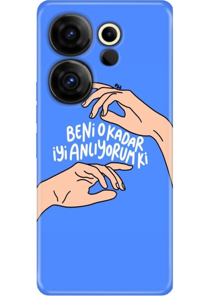 Tecno Camon 20 Premier 5g Kılıf Desenli Baskılı Tpu Rubber Kapak Iyi Anlıyorum