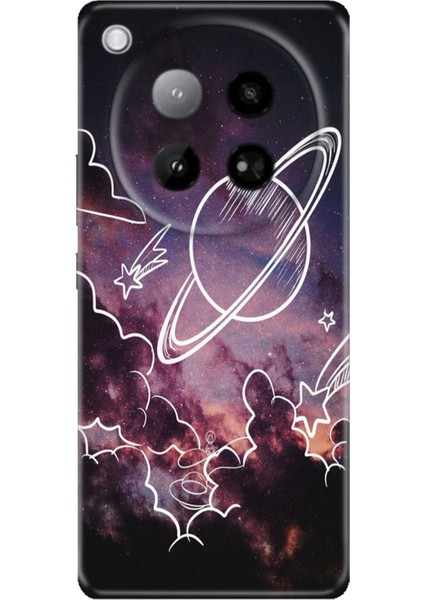 Infinix Zero 40 4g Kılıf Desenli Baskılı Tpu Rubber Kapak Gezegenler
