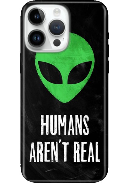 iPhone 14 Pro Max Kılıf Desenli Baskılı Tpu Rubber Kapak Humans
