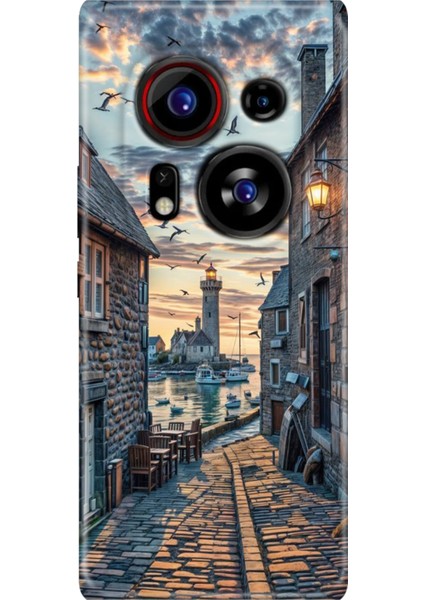 Tecno Phantom X2-Pro Kılıf Desenli Baskılı Tpu Rubber Kapak Kasabam