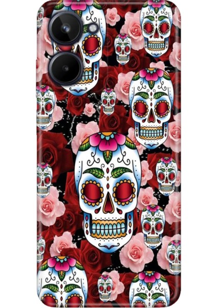 Realme 10 4g Kılıf Desenli Baskılı Tpu Rubber Kapak Kabile