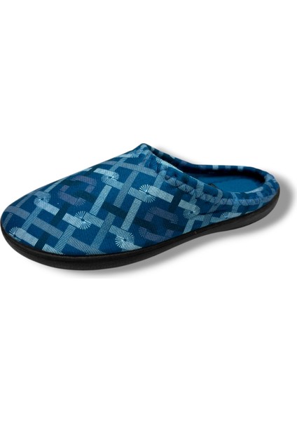 16122-26 Ekose Desenli Termal Ev Terlik 37-40