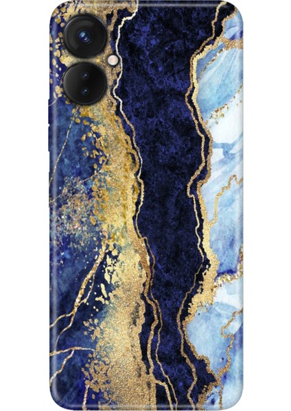 Omix X5 Kılıf Desenli Baskılı Tpu Rubber Kapak Hill Mermer