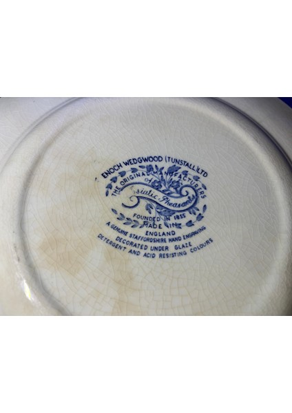 Wedgwood Porselen Dekor Tabağı 25 cm Çapında fiyatları