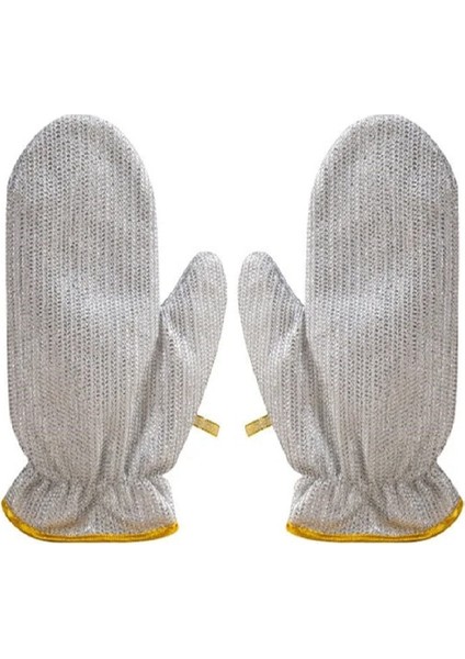 2li Telli Bulaşık Eldiveni Su Geçirmez Kir Sökücü Tava Tencere Ovma Mutfak Banyo Temizlik Eldi modelleri
