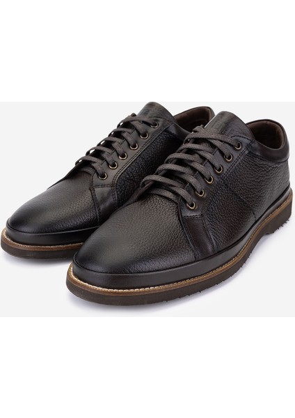 Erkek Hakiki Deri Kahverengi Casual Ayakkabı 374 1911 Erk Ayk SK25-26 Kahve Fltr indirimleri