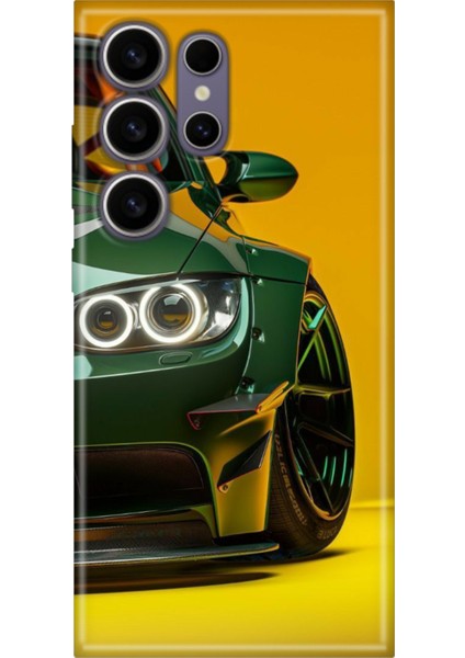 Samsung Galaxy S24 Ultra Kılıf Desenli Baskılı Tpu Rubber Kapak Angel Eyes