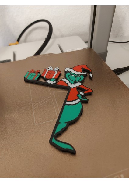 Grinch Temalı Kapı Köşesi Dekoru fiyatları