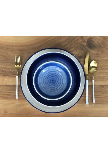 Rengarenk 24 Parça Seramik Yemek Takımı Meggdecor indirimleri