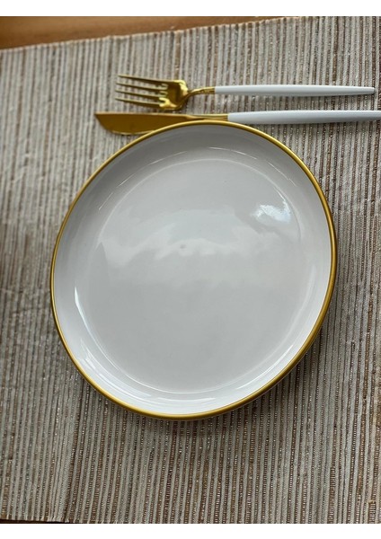 Altın Yaldızlı Yemek Takımı Parçalı Meggdecor modelleri