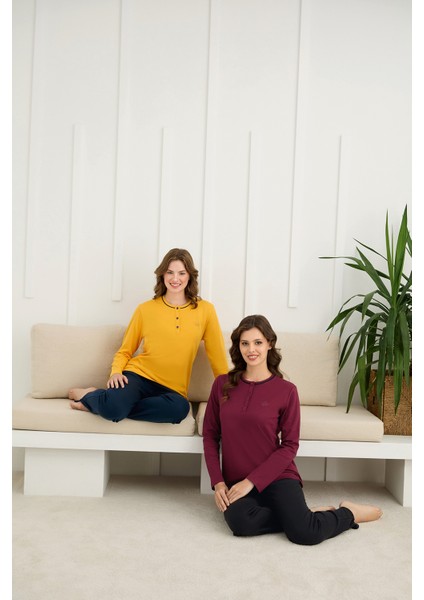 Kadın Uzun Kollu Pijama Takımı fiyatları