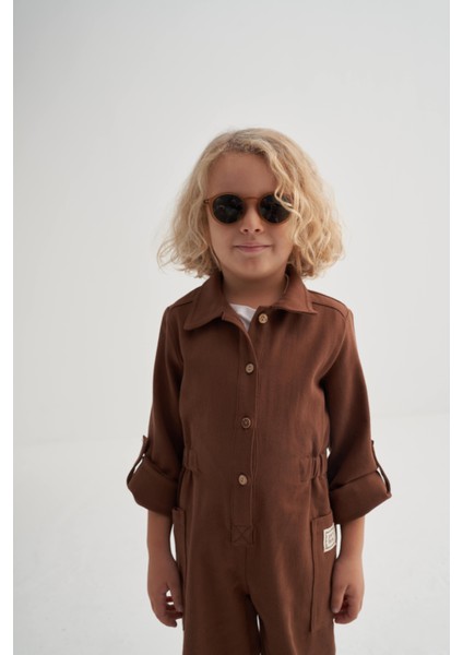 Gabardin Tulum 2-7 Yaş Kahve fiyatları