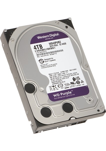 Purple 4tb 5400RPM 256MB Sata3 WD43PURZ 7/24 HDD fırsatları