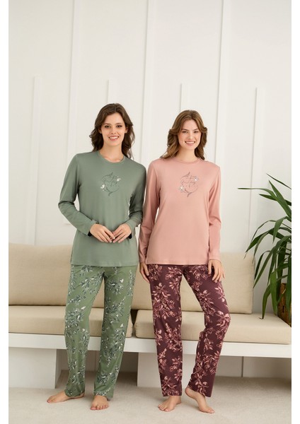 Kadın Uzun Kollu Pijama Takımı fiyatları