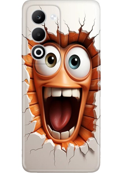 Oppo A5 5g Kılıf Desenli Baskılı Tpu Rubber Kapak Funny