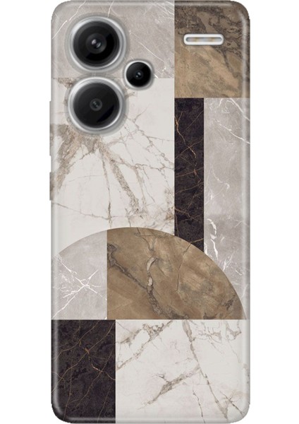 Xiaomi Redmi Note 13 Pro Plus 5g Kılıf Desenli Baskılı Tpu Rubber Kapak Colo Mermer