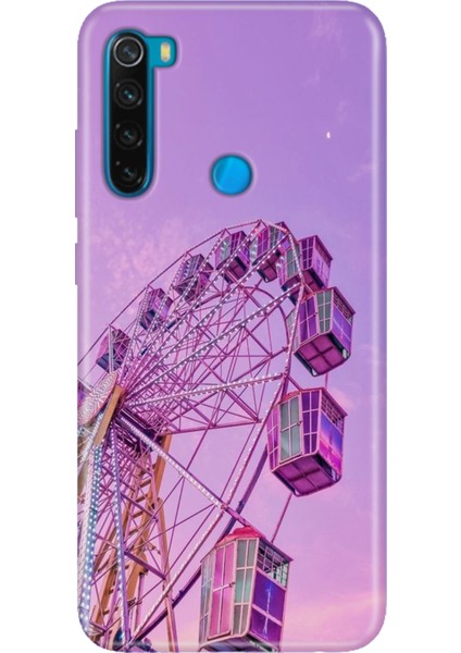 Xiaomi Redmi Note 8 Kılıf Desenli Baskılı Tpu Rubber Kapak Dönme Dolap