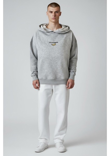 Banana Oversize Unisex Kapüşonlu Sweatshirt fiyatları