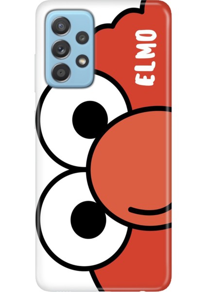 Samsung Galaxy A53 Kılıf Desenli Baskılı Tpu Rubber Kapak Elmo