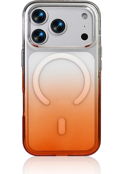 iPhone 17 Pro Max Kılıf M-Safe Şarj Özellikli Zore Septik Silikon Kapak - Mor modelleri