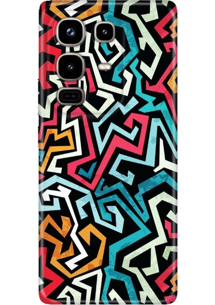 Infinix Note 50 Pro 5g Kılıf Desenli Baskılı Tpu Rubber Kapak Graffiti
